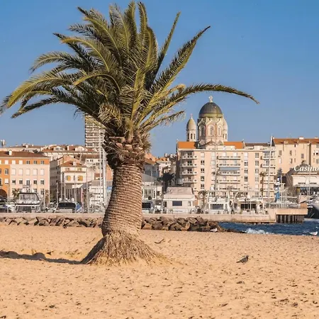 Charmant Studio Avec Terrasse- Front De Mer - Proche Du Centre Et Gare Tgv