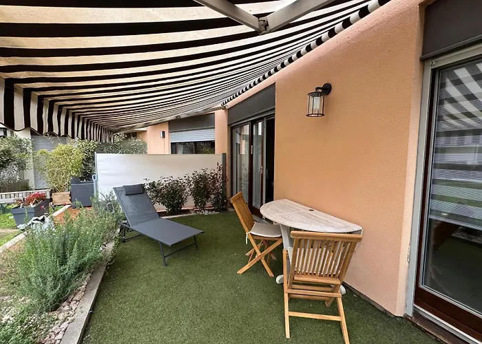 公寓 Charmant Studio Avec Terrasse- Front De Mer - Proche Du Centre Et Gare Tgv *